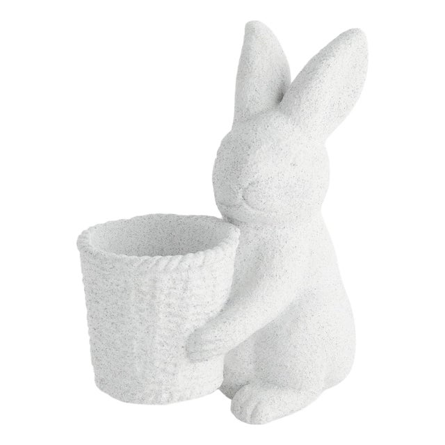 Janie Rabbit With Basket Pot For Sale