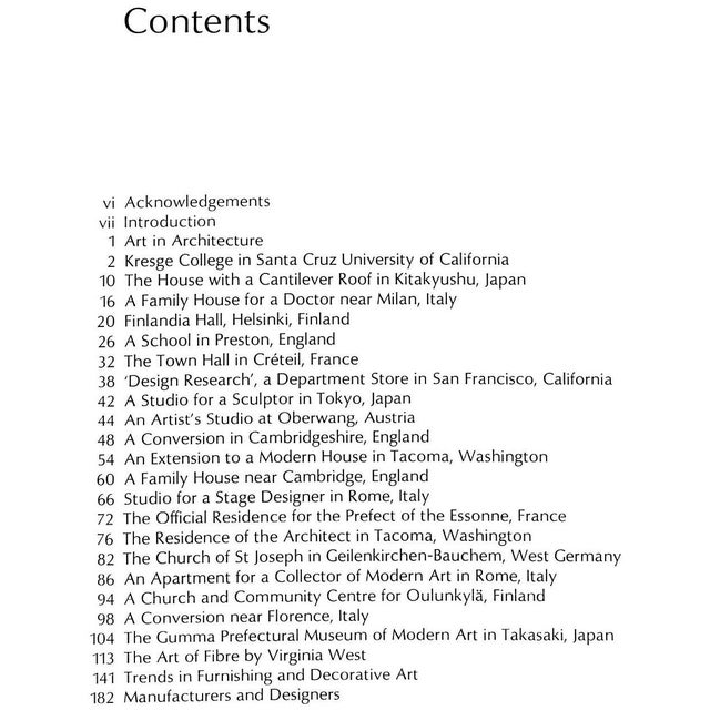 Traditional "Decorative Art and Modern Interiors" 1977 Schofield, Maria [Edited By] For Sale - Image 3 of 12