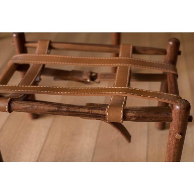 Mid Century Rosewood Sirocco Safari Lounge Chair and Ottoman by Arne Norell For Sale - Image 15 of 18