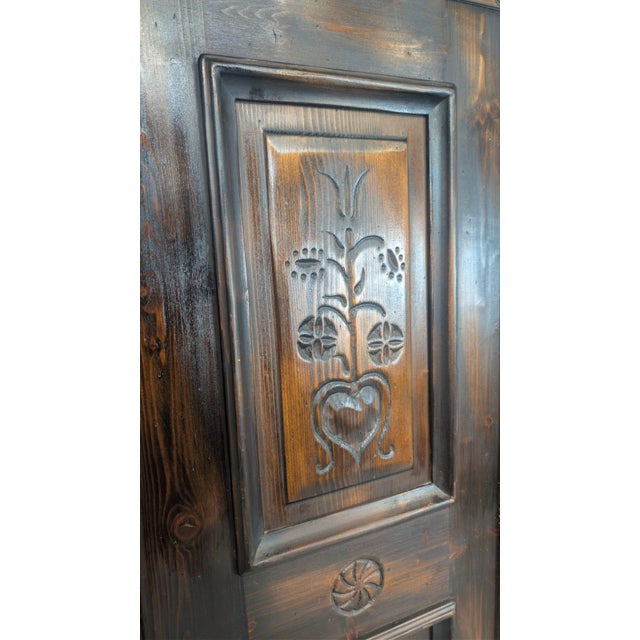 Rustic Wood Wardrobe from Voglaner, 1968 For Sale - Image 6 of 18