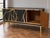 Italian Black Murano Glass and Brass Three-Door Sideboard from Justfurnituress SRL For Sale - Image 6 of 9