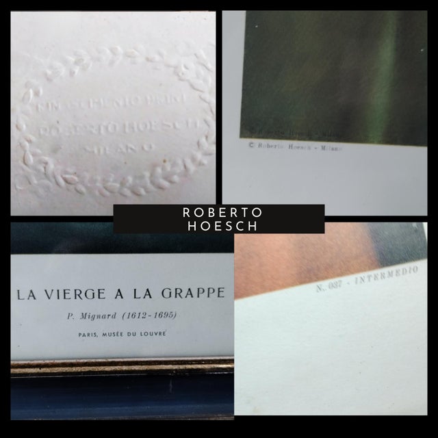 Baroque Pierre Mignard, The Virgin of the Grape, 1920s, Pigment Print For Sale - Image 3 of 10