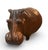 Monumental Hand-Carved Hardwood Hippopotamus Sculpture For Sale In West Palm - Image 6 of 7