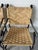 1990s Organic Modern Hand-Wrought Iron & Woven Raffia Armchairs – Set of 4 For Sale - Image 5 of 13