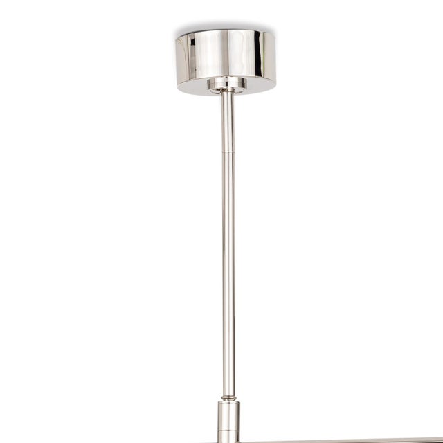 Regina Andrew Wick Steel Chandelier, Polished Nickel For Sale - Image 4 of 8