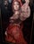 Metal Patrick Guyton “Bella Vita” Mixed Media on Aluminum With Silver Leaf Framed Contemporary Figurative Portrait For Sale - Image 7 of 12