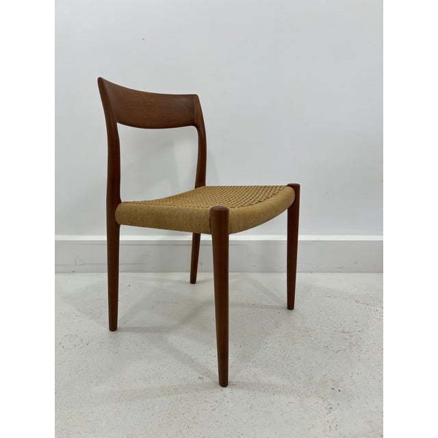 Vintage Danish Chairs by Niels Møller for J. L. Møllers, 1960s, Set of 4 For Sale - Image 5 of 15