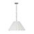 Silver Allison Scalloped Shade Pendant Large, Polished Nickel For Sale - Image 8 of 8