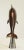 1960s Mid Century Modern Carved Rosewood Dolphin Sculpture on Chrome Base For Sale - Image 5 of 13