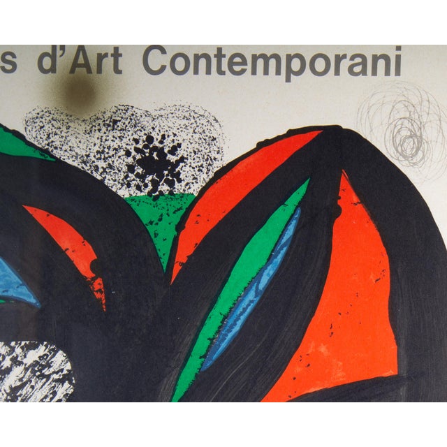 Joan Miró 1975 Exhibition Lithograph Poster For Sale - Image 9 of 10