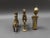 Mid 20th Century African Tribal Vintage Handmade Metal Figurines Set of 3 For Sale - Image 5 of 7