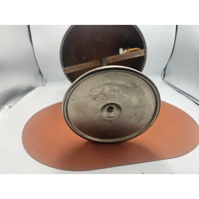 Art Deco Brass Mushroom Lamp, 1920s For Sale - Image 3 of 7