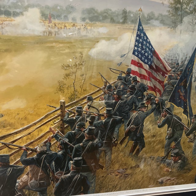 Gold 1999 Original Print Signed Numbered Framed by Dale Gallon Titled 8th Ovt For Sale - Image 8 of 10