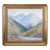 Antique Arts and Crafts Era American Impressionist Mountain Landscape Oil Painting For Sale