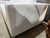 Restoration Hardware Restoration Hardware White Fabric Sofa For Sale - Image 4 of 4
