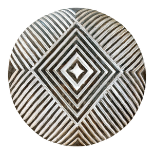 20" African Wooden Shield Wall Art