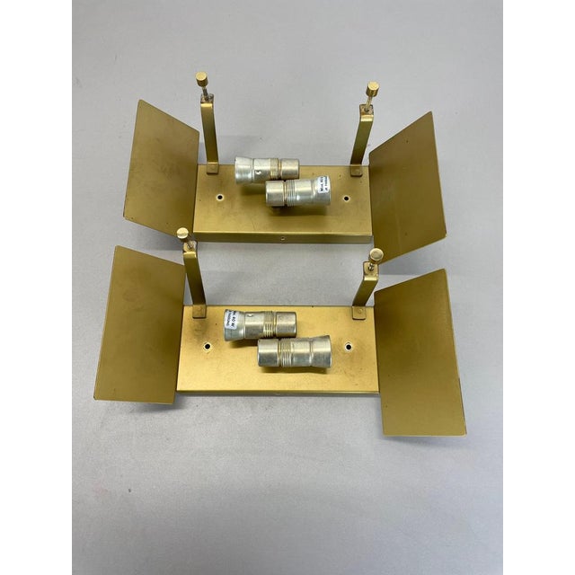 Hollywood Regency Ice Glass Wall Lights from Kalmar Leuchten, 1960s, Set of 2 For Sale - Image 16 of 18