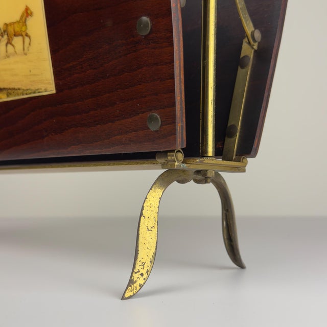 1950s Vintage Magazine Rack, Italy, 1950s For Sale - Image 5 of 18