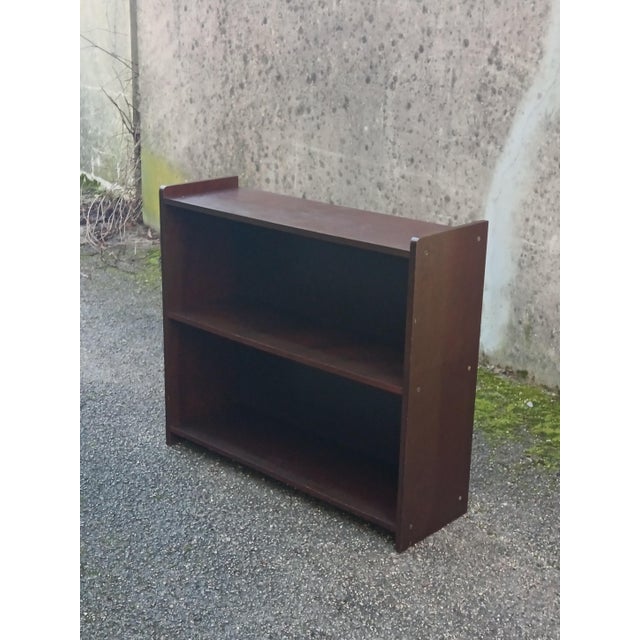 Vintage Scandinavian Mahogany Bookcase, 1960s For Sale - Image 9 of 9