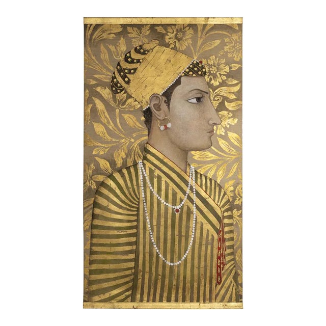 Portrait of a Man, Oil on Canvas For Sale