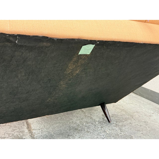 Crate & Barrel Petrie Midcentury Sofa For Sale - Image 12 of 12
