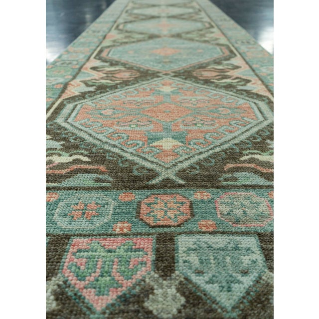 Early 21st Century Turkish Oushak Rug 2'10" x 20' #20080 For Sale - Image 5 of 8