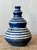 Add a splash of artisanal charm and coastal rustic appeal to your decor with this distinctive vintage studio pottery vase....