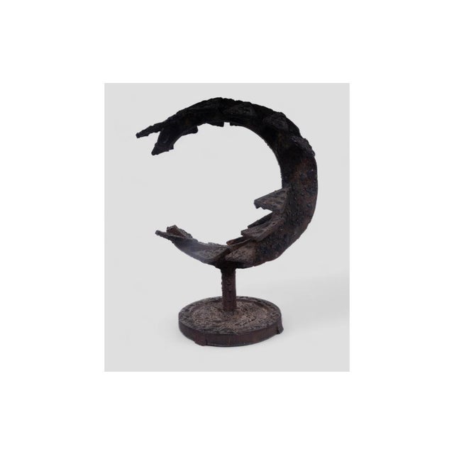 Handcrafted Wrought Iron Sculpture For Sale - Image 6 of 7