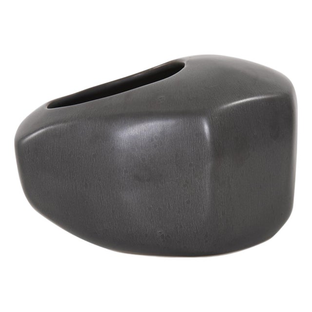 Gray Alamo Vase- Small For Sale