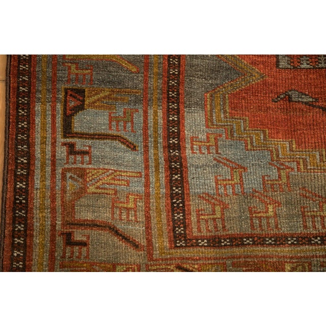 Vintage Distressed Northwest Persian Rug Runner - 5'3" x 10'7" For Sale In New York - Image 6 of 11