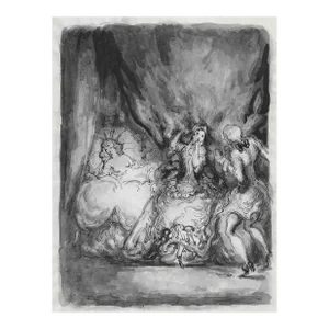 Harold Hope Read Frolicking Nobility Boudoir Scene