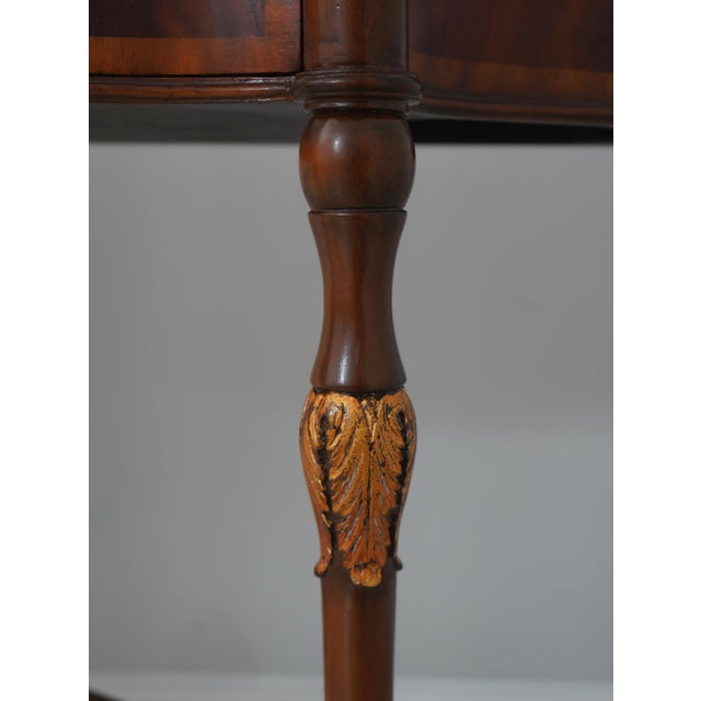 Maitland Smith Mahogany Nathan Console Table W. 2 Drawers For Sale In Philadelphia - Image 6 of 18