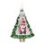 Kenneth Ludwig Chicago Gnome Pine Tree Ornament (Set of 12) For Sale - Image 4 of 5