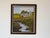 Farmhouse 1970’s Vintage Impressionist Farm River Landscape Oil on Canvas Painting, Framed For Sale - Image 3 of 11