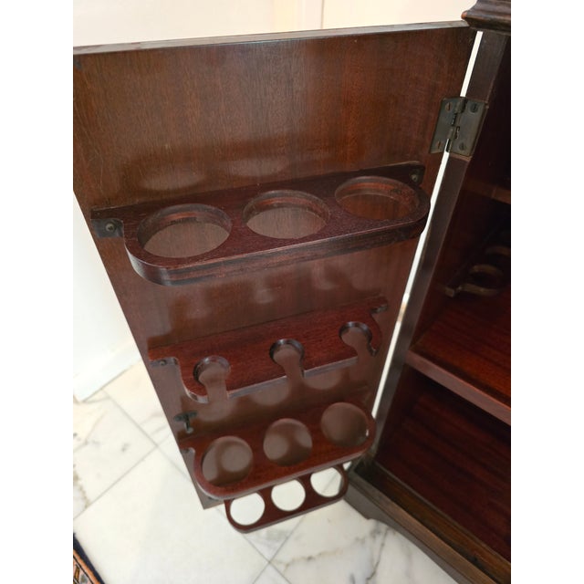 Mid-Century Modern Vintage Classic Modern Mid Century Era Bar Cabinet For Sale - Image 3 of 13