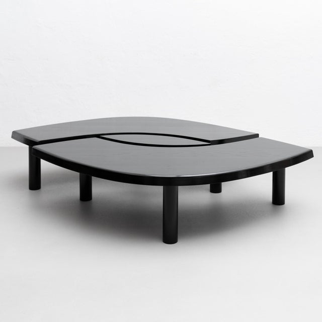 Special Black Edition T22 Table by Pierre Chapo For Sale - Image 4 of 18
