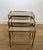 Neoclassical 1940s Neoclassical style brass nesting tables by Maison Jansen For Sale - Image 3 of 12