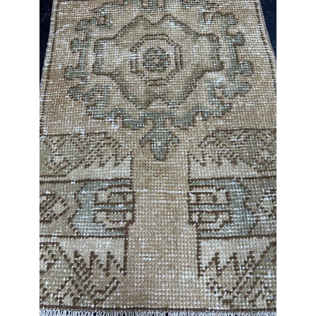 Contemporary Turkish Yastik Rug 1'5" x 2'8" For Sale - Image 3 of 6