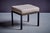 Carl Auböck Set of Armchair and Ottoman with Walnut Armrests attributed to Carl Auböck, 1950s For Sale - Image 4 of 18