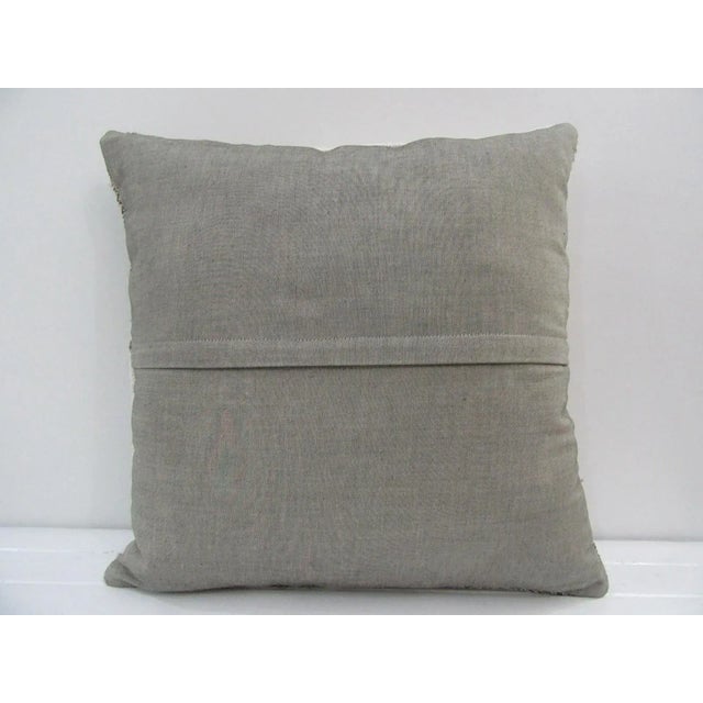 Turkish Handmade Patchwork Turkish Kilim Pillow Cover For Sale - Image 3 of 4