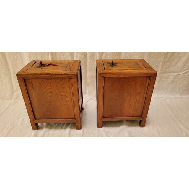 Chinese 19th Century Pair of Chinese Money Boxes For Sale - Image 3 of 10