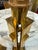 1970s Italian Modernist Brass Table Lamps - a Pair For Sale - Image 9 of 10