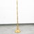 Vintage Mid Century Modern Floor Lamp Lighting Brass Gold Ribbed Maximalist For Sale - Image 11 of 12