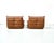 Togo Lounge Chairs in Cognac Cow Leather attributed to Michel Ducaroy for Ligne Roset, Set of 2 For Sale - Image 12 of 13