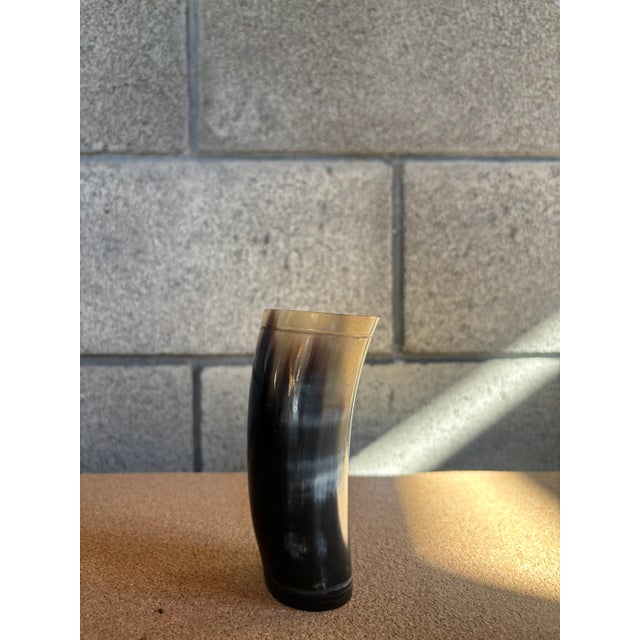 Early 21st Century Set of 7 Collection of Horn Cups For Sale - Image 5 of 9