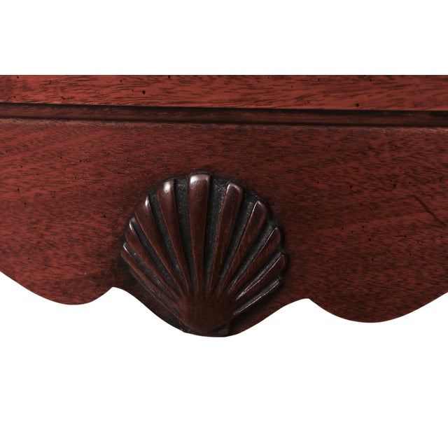 Brown Hickory Chair Queen Anne Lowboy For Sale - Image 8 of 12