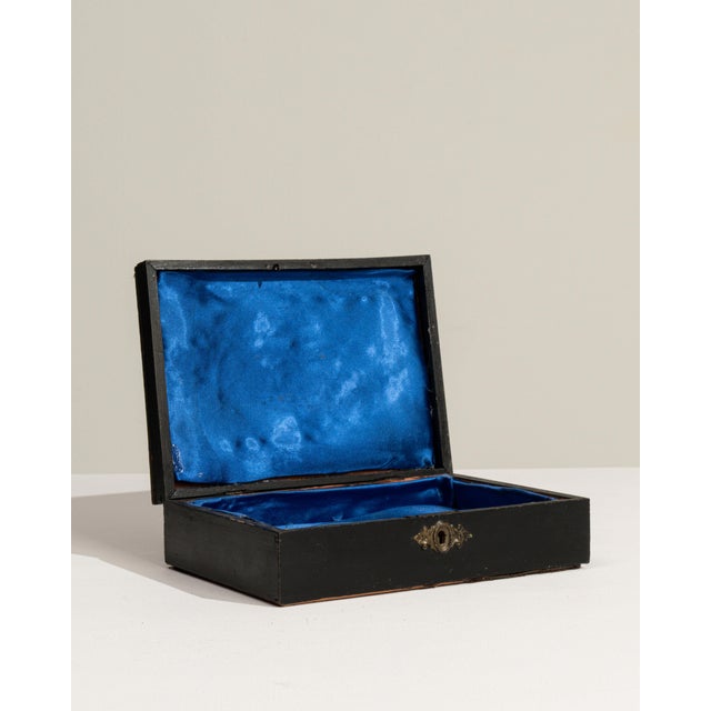 Metal 19th Century France Black Brass Box For Sale - Image 7 of 18