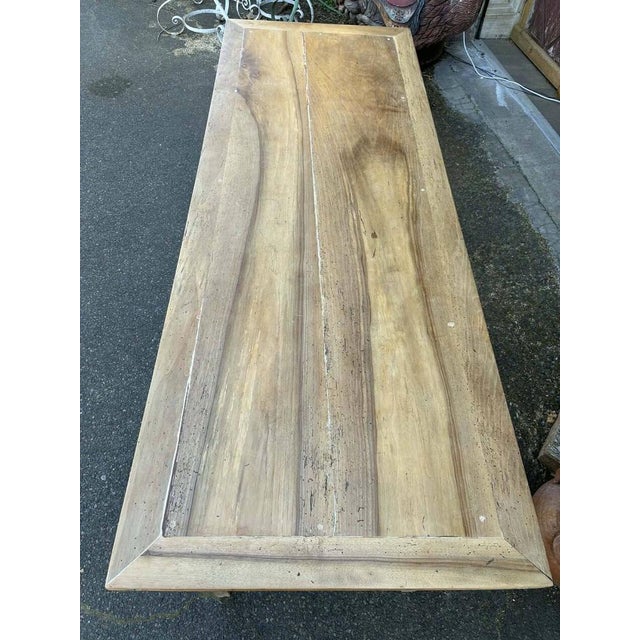 1990s Walnut Dining Table, 1990s For Sale - Image 5 of 7