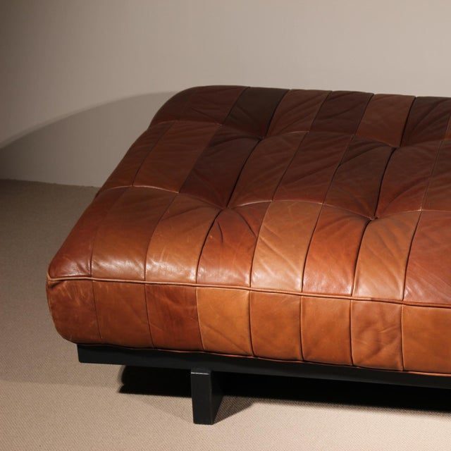 DS-80 Daybed in Cognac Patchwork Leather from de Sede, 1970s For Sale - Image 11 of 18