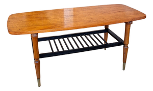 Teak Coffee Table from FGS, Italy, 1960s